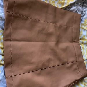 Camel short skirt XS